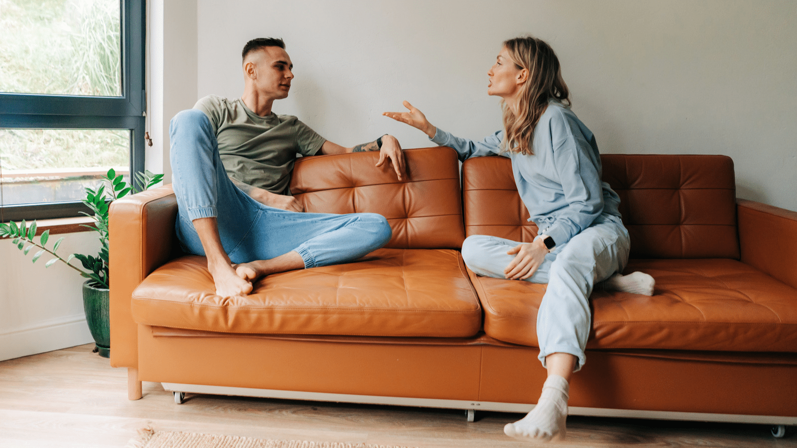 engaged couples dealing with stress