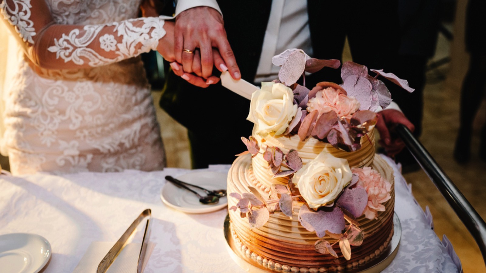 Cake at wedding